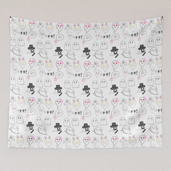Item preview, Kawaii ghosts party  designed and sold by mikistarlight.