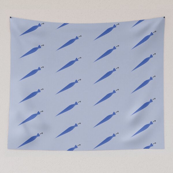 Item preview, Blue Umbrella (no.2) designed and sold by Paperwindow.