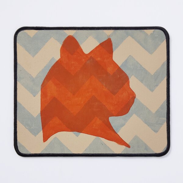 Item preview, Chevron Cat designed and sold by ChicknDoodlSoup.
