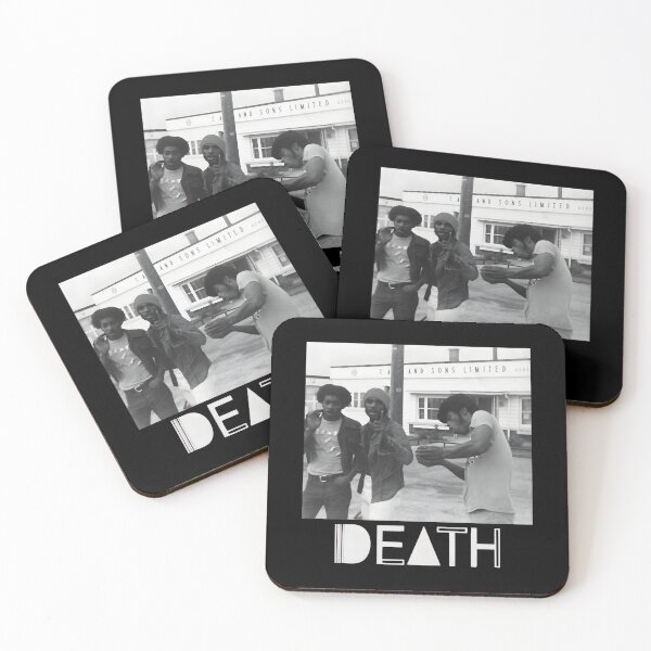 Item preview, Death - banda proto-punk de Detroit White Logo Gift For Men and Women, Gift Father Day, Gift Hallow designed and sold by curhatchamtum.