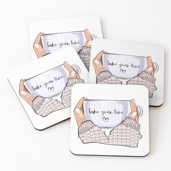 Item preview, Take you time, hands hodling cozy cup designed and sold by Nagn.