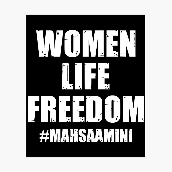 "Rise With The Women Of Iran Women Life Freedom Mahsa Amini ...