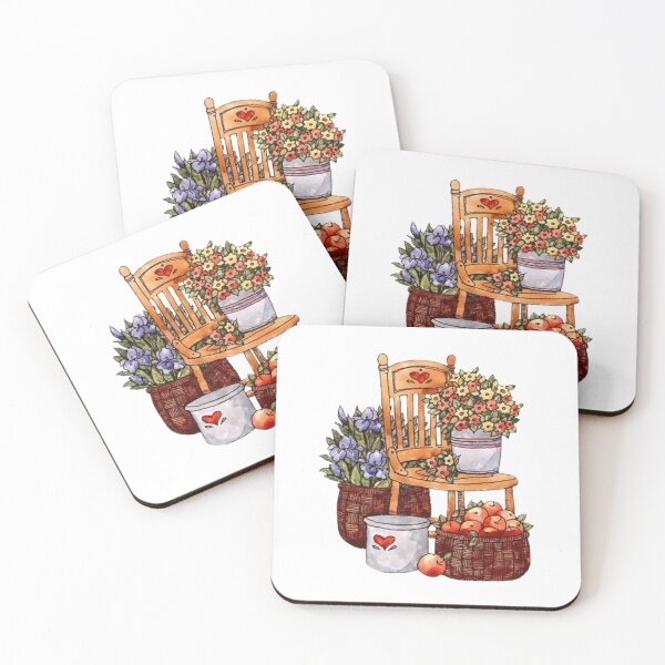 Item preview, Apple Basket Illustration in Watercolor designed and sold by Stevenobinsun.