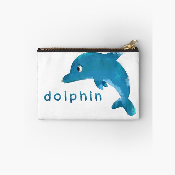 Item preview, Kawaii Cute blue Dolphin Liam Fitzpatrick  designed and sold by LiamFitzpatrick.