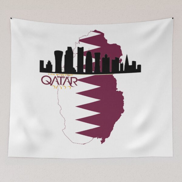 Item preview, Map Qatar 2022 designed and sold by Teixeira224.