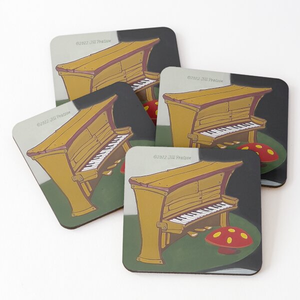 Item preview, Piano with a toadstool seat designed and sold by ActionPratzon.