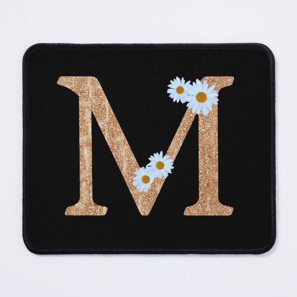 Item preview, Copy of Floral Shine Letter M, Educational Sticker, designed and sold by saimzgraphics.