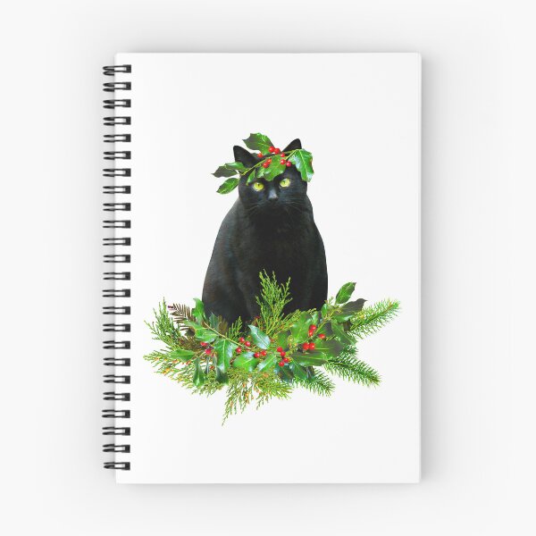 Item preview, Cat in Evergreens designed and sold by catsclips.