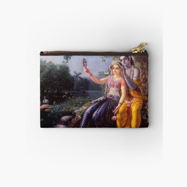 Artikelvorschau, Lord Krishna und Radha in der Waldfotografie entworfen und verkauft von Krishnavi.