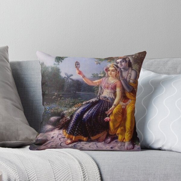 Item preview, Lord Krishna and Radha in the forest photography  designed and sold by Krishnavi.