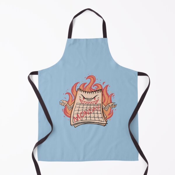 Item preview, Here Comes Monday - Horror Funny Hell Gift designed and sold by EduEly.