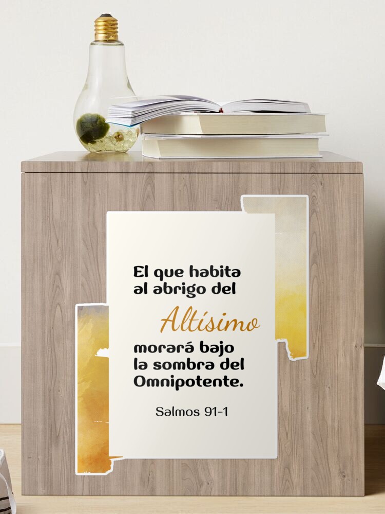 PORTA CHAVES RESINADO SALMO 91:1 (1 UNIDADE) - ADALVO ATACADO