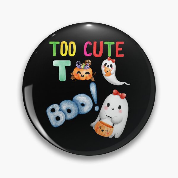 Item preview, Too Cute to Boo on Black designed and sold by LoloTrends.