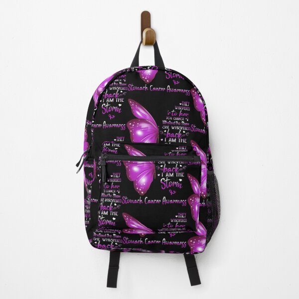 Item preview, She Whispered Back I Am The Storm Stomach Cancer Awareness Butterfly designed and sold by BrentZimmerman.