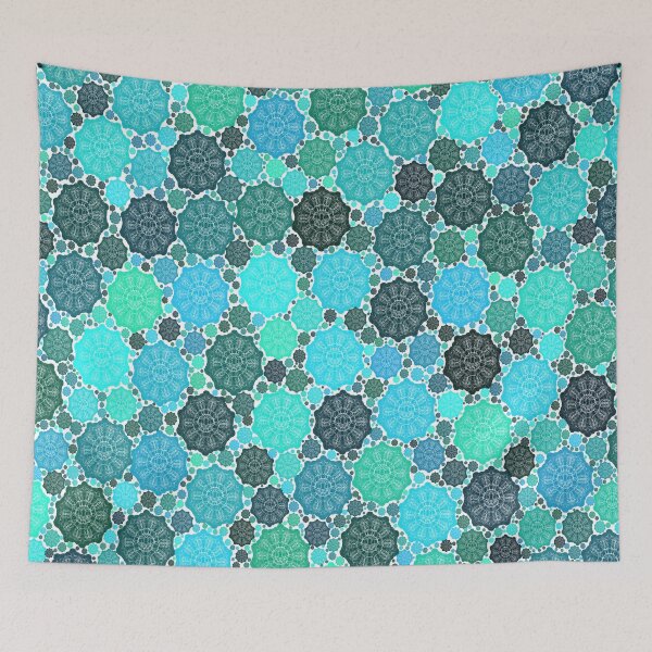 Item preview, Life is Beautiful (DNA in blue and green) designed and sold by mokacat.