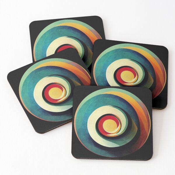 Item preview, Painted Concentric Circles designed and sold by Texterns.