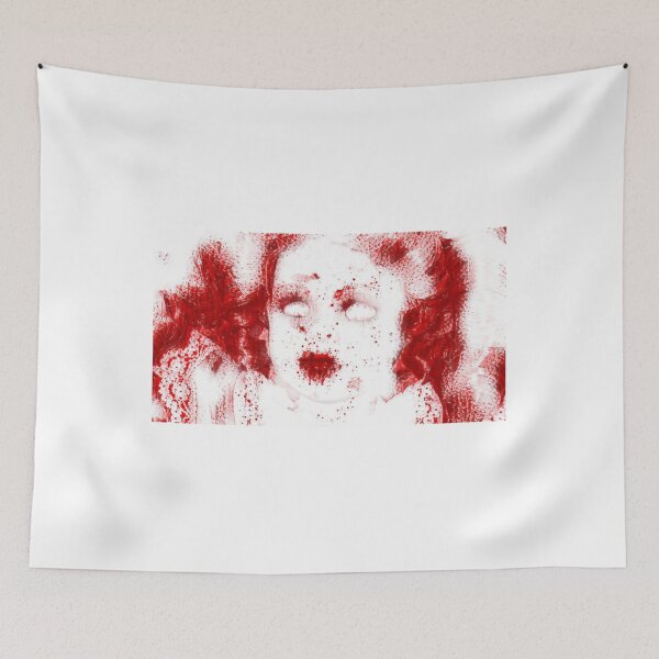 Item preview, Creepy Haunted Doll Bloody designed and sold by Namsus-Printing.