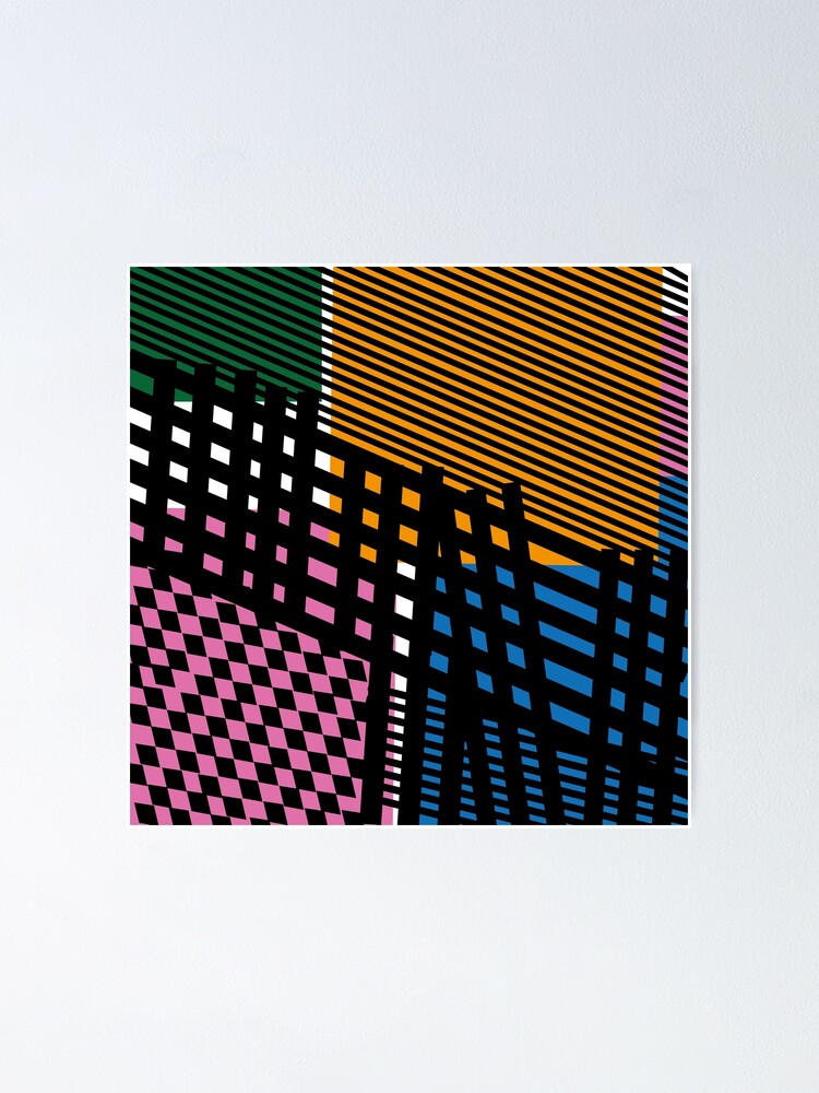 Thumbnail 1 of 3, Poster, Multi Colored Pattern Collection #3 designed and sold by Freygeistdesign.