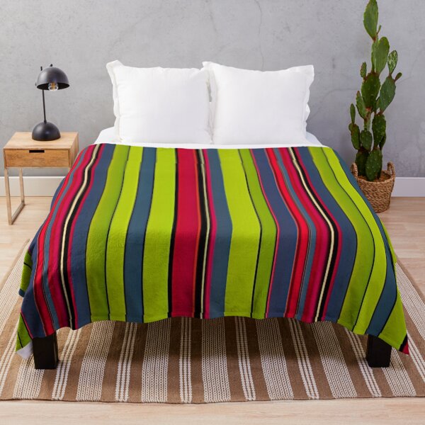 Item preview, Green Multicolored Stripes Pattern designed and sold by NellVerde.