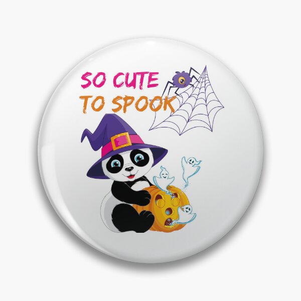 Item preview, So Cute to Spook Panda Witch designed and sold by LoloTrends.