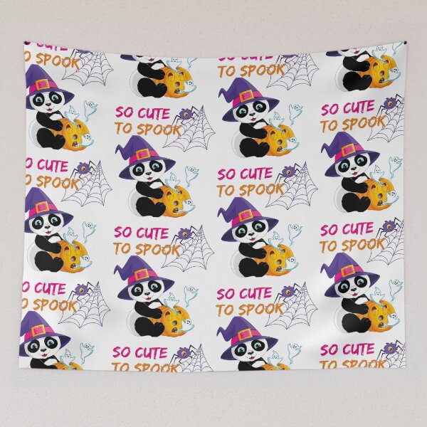 Item preview, So Cute to Spook Panda Witch designed and sold by LoloTrends.