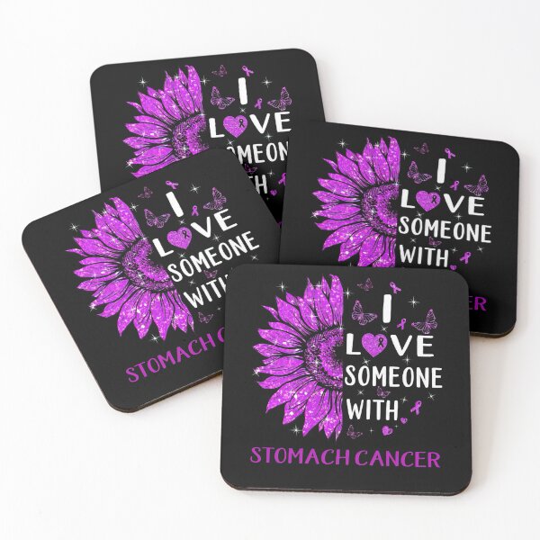 Item preview, Sparkle Sunflower I Love Someone With Stomach Cancer Awareness  designed and sold by BrentZimmerman.