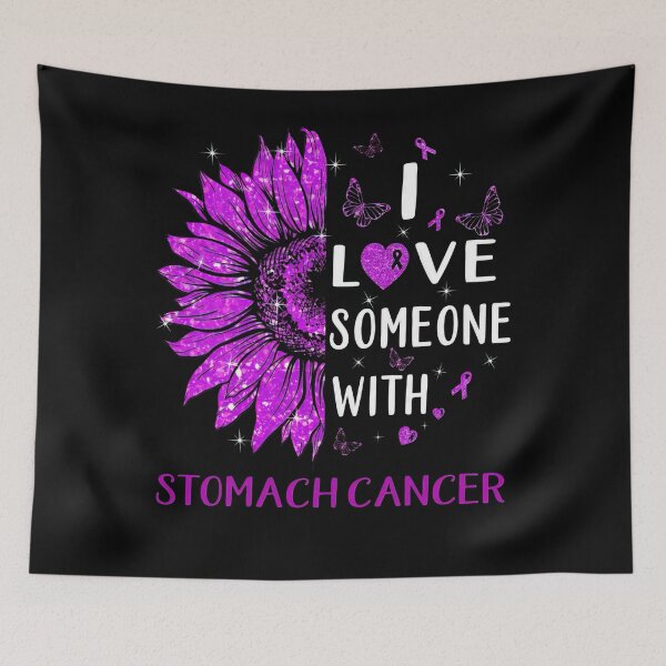 Item preview, Sparkle Sunflower I Love Someone With Stomach Cancer Awareness  designed and sold by BrentZimmerman.