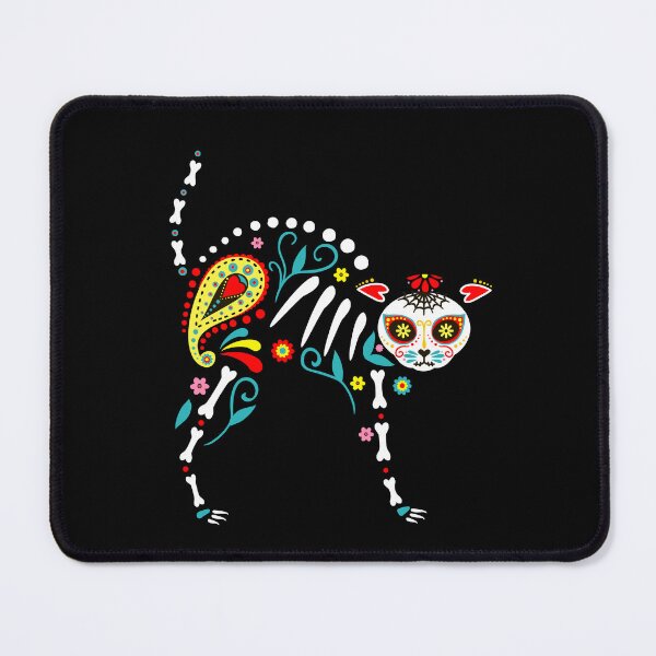 Item preview, Dia De Los Muertos Design | Sugar Skull Gatos designed and sold by Peter Stawicki.