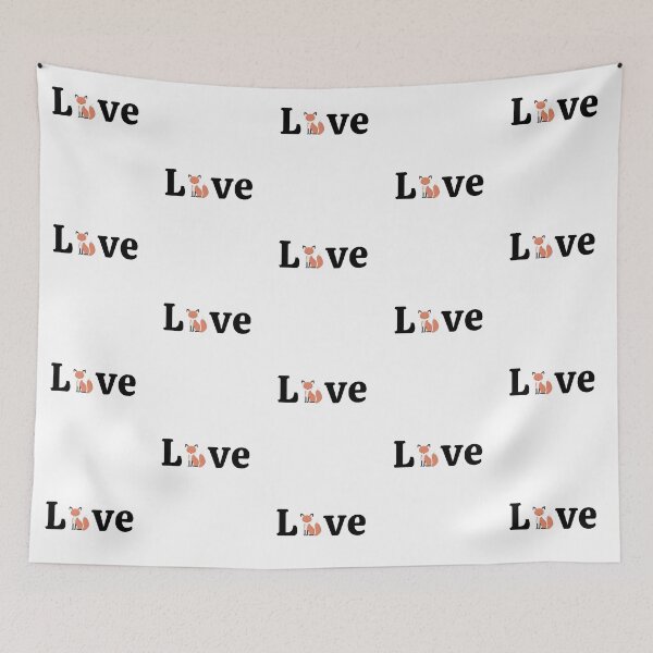 Item preview, Love Fox, Cute Fox designed and sold by JRice66.