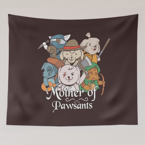 Item preview, Pawsant Funny Mom Of Peasant Dogs Renaissance Festival designed and sold by MrEddie10.