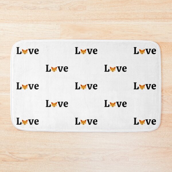 Item preview, Love Fox, Cute Fox Face, patterned designed and sold by JRice66.