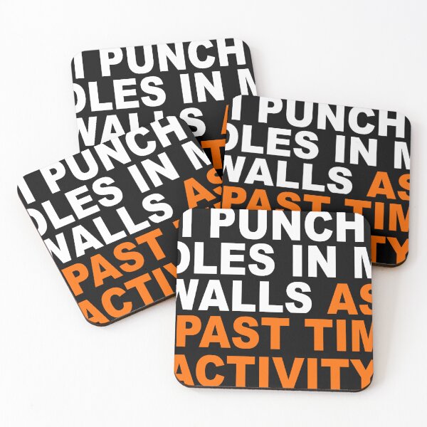 Item preview, I PUNCH HOLES IN MY WALL AS A PAST TIME ACTIVITY designed and sold by poopcar.