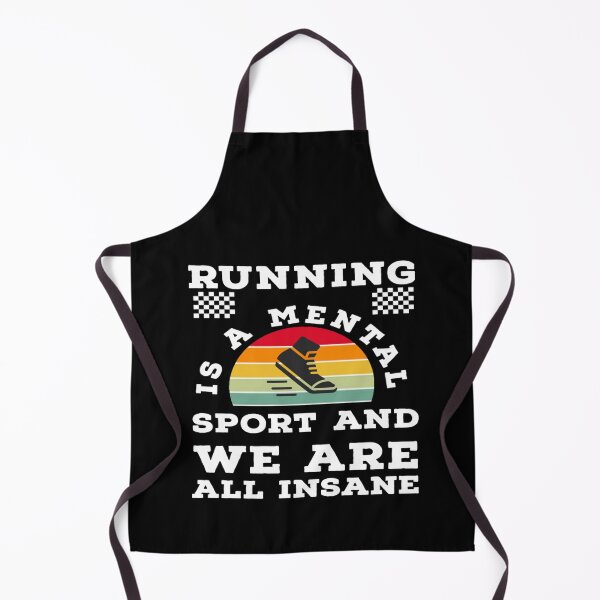 Item preview,  running is a mental sport and we are all insane designed and sold by Ahmed Graphic .