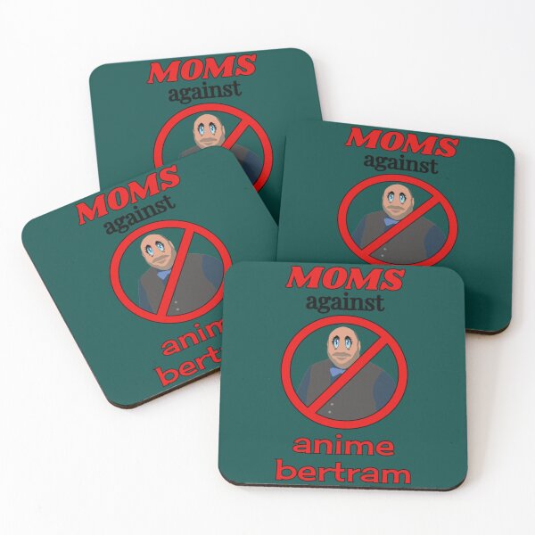 Item preview, moms against anime bertram   designed and sold by ShopBAARE.