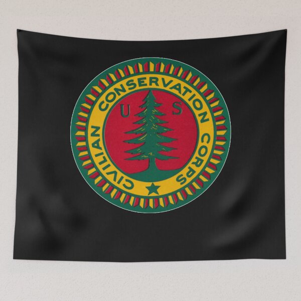 Item preview, 1930s Civilian Conservation Corps designed and sold by Nanmetrician.