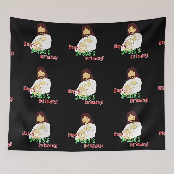 Item preview, Happy Jesus Birthday Merry Christmas Happy Holidays Jesus designed and sold by Siela.