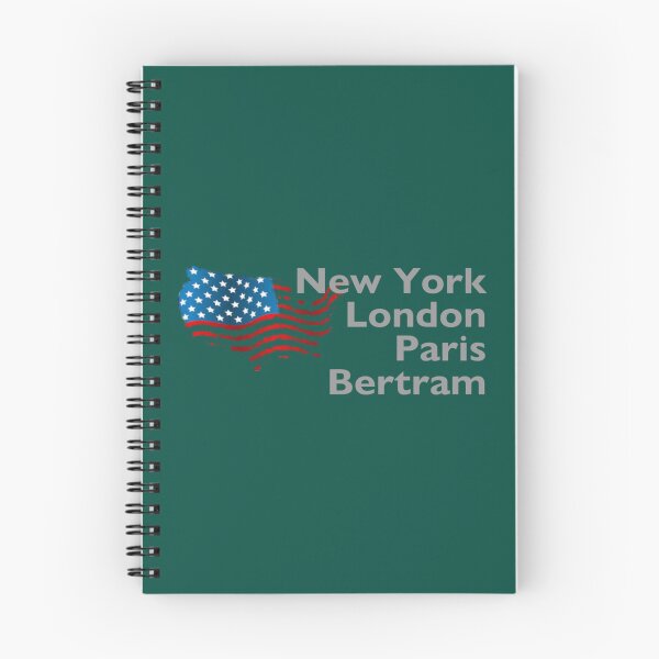Item preview, New York London Paris Bertram   designed and sold by ShopBAARE.