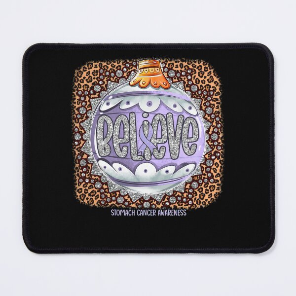 Item preview, Stomach Cancer Awareness - Believe Ornament Leopard christmas  designed and sold by BrentZimmerman.