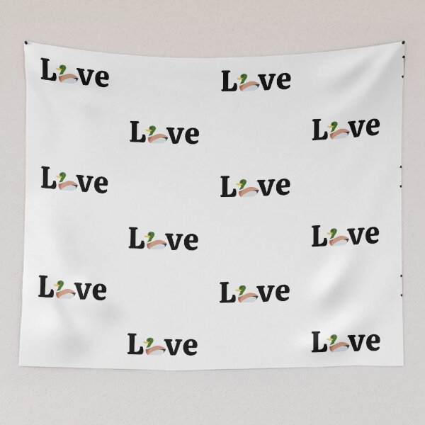 Item preview, Love Duck, I love Ducks, patterned designed and sold by JRice66.