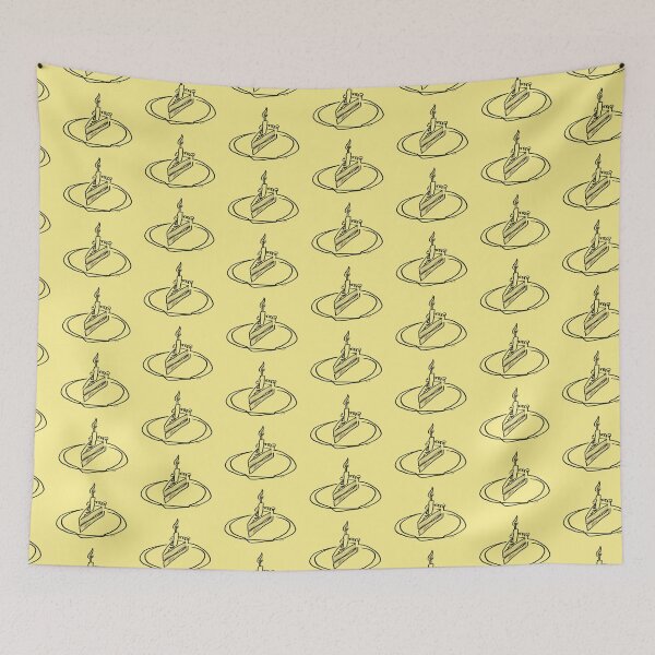 Item preview, Oneliner Cake Slice, Black designed and sold by Sharpmichelle.
