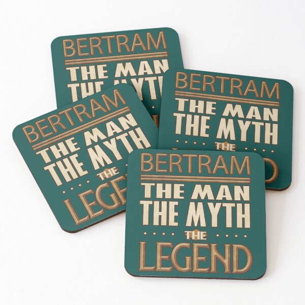 Item preview, Bertram The Man The Myth The Legend - Gift For Someone Called Bertram   designed and sold by ShopBAARE.