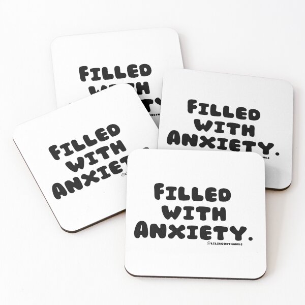 Item preview, Filled with Anxiety. v4 | lilsboobthangs designed and sold by lilsboobthangs.