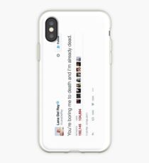 Lana del Rey- "You're Boring Me to Death And I'm Already Dead" Tweet iPhone Case