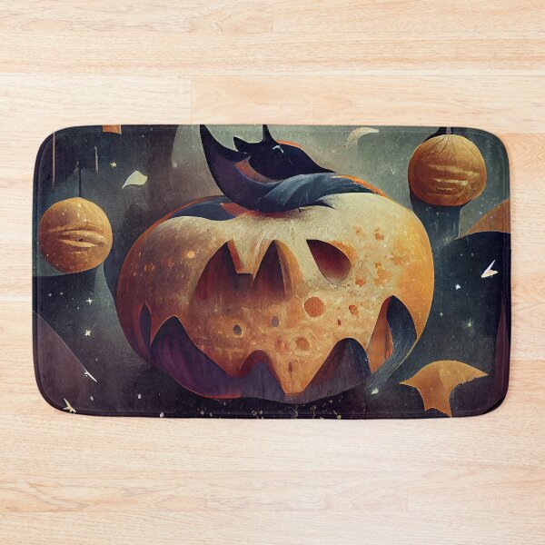 Item preview, Halloween Pumpkin 2 designed and sold by MK Art & Print.