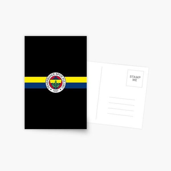 Fenerbahce Flag Postcard for Sale by deniz29