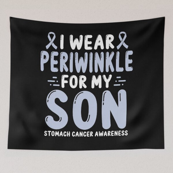 Item preview, Stomach Cancer Awareness  Boy Periwinkle Ribbon  designed and sold by BrentZimmerman.
