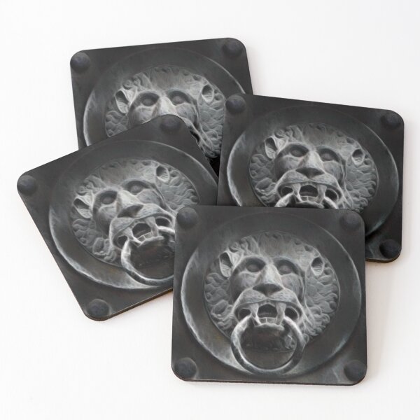 Item preview, Scary Door Knob Monster Darkness designed and sold by Namsus-Printing.