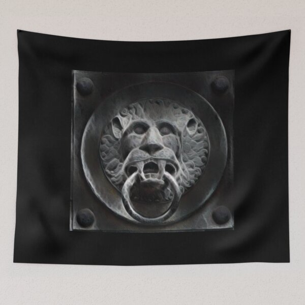 Item preview, Scary Door Knob Monster Darkness designed and sold by Namsus-Printing.