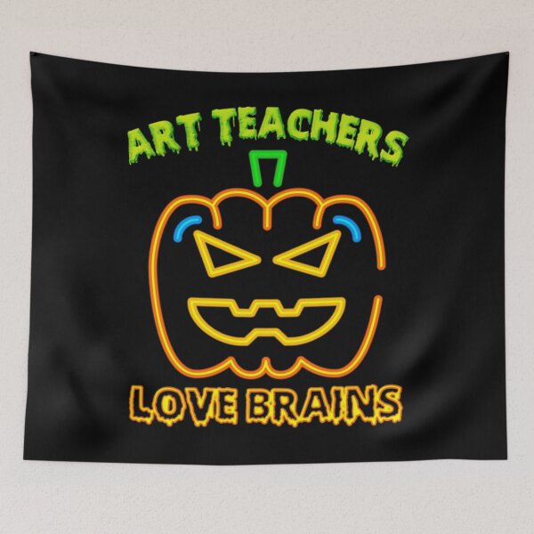 Item preview, Art Teacher Halloween Neon product Teachers Love designed and sold by velniovodebh.