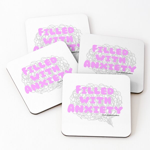 Item preview, Filled with Anxiety. v7 | lilsboobthangs designed and sold by lilsboobthangs.
